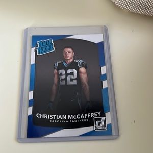 Christian mccaffrey rookie card panini 318